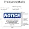 Signmission This Is A Fragrance Free Facility Please, 10 in W x Rectangle, Vinyl Decal OS-2PACK-NS-D-710-L-18623 - alternate 2